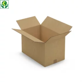 Caisse Carton Brune Double Cannelure solide robuste